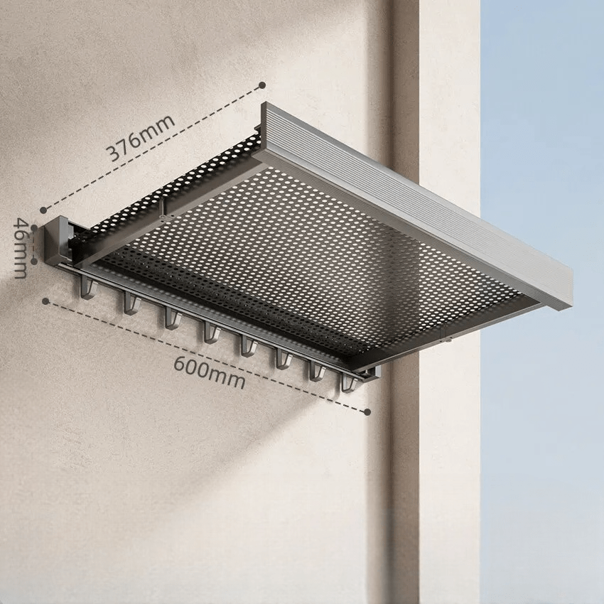 Étagère de Rangement - BathroomStorageShelf™ - Gris - Maitre Rangement