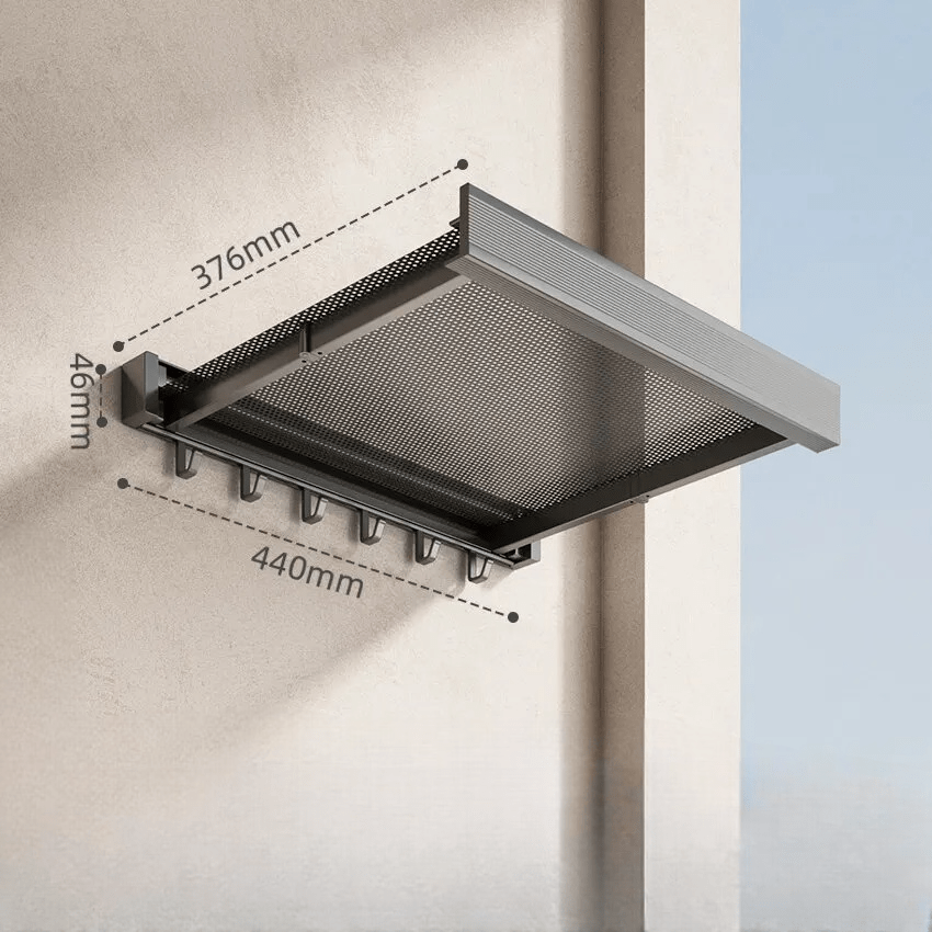 Étagère de Rangement - BathroomStorageShelf™ - Gris - Maitre Rangement