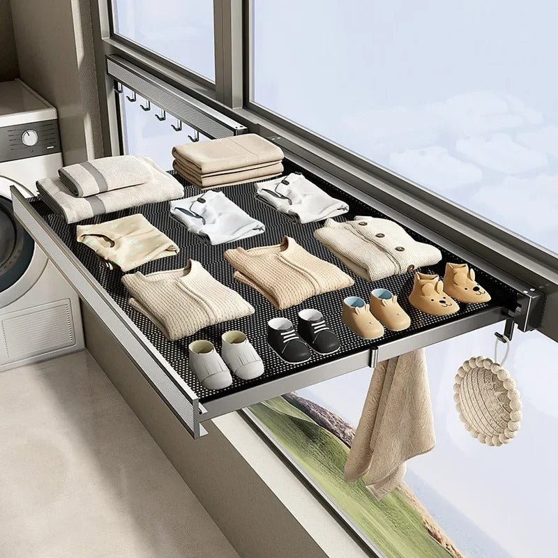 Étagère de Rangement - BathroomStorageShelf™ - Gris - Maitre Rangement