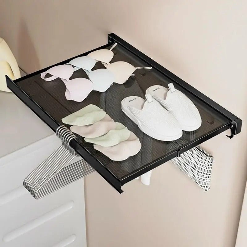 Étagère de Rangement - BathroomStorageShelf™ - Noir - Maitre Rangement
