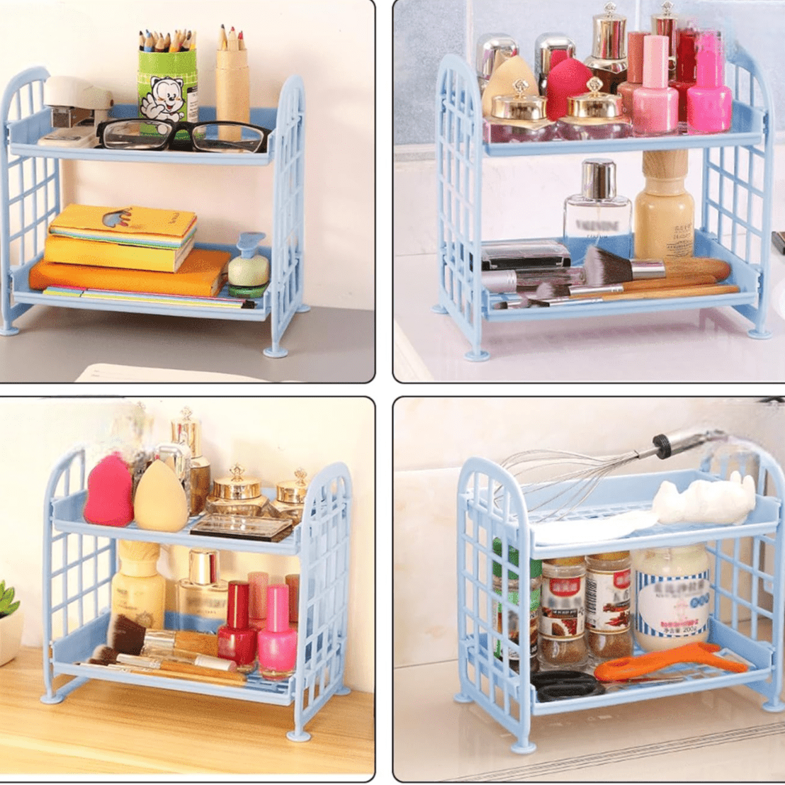 Organisateur Bureau - MinimalistDeskOrganizer™ - Bleu - Maitre Rangement