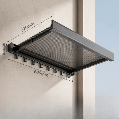 Étagère de Rangement - BathroomStorageShelf™ - Noir - Maitre Rangement