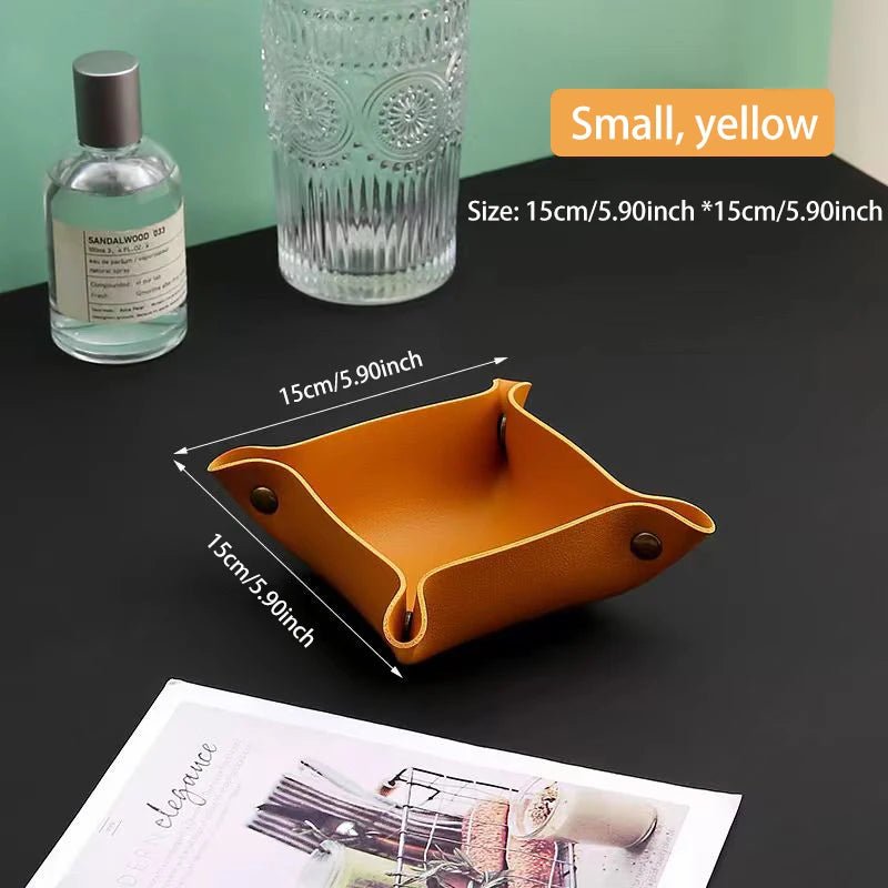 Rangement cuir multifonction - Maitre Rangement
