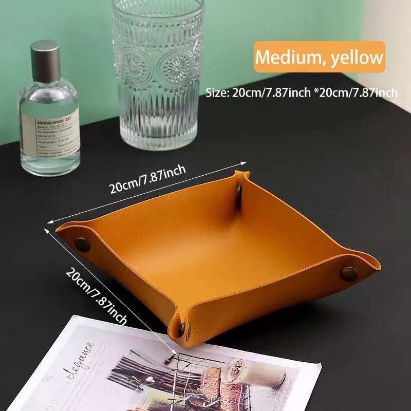 Rangement cuir multifonction - Maitre Rangement