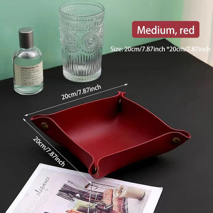 Rangement cuir multifonction - Maitre Rangement